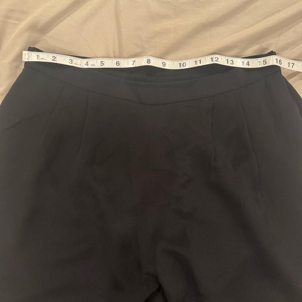 Talbots Pure Silk Wide Leg Plus Size Dress Pants - Picture 10 of 10